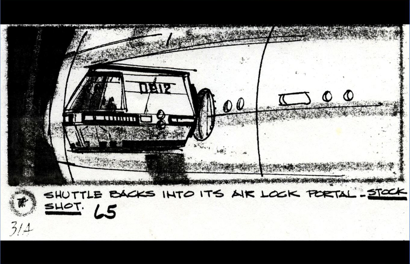 Illustration for article titled Original Star Trek II: Wrath Of Khan VFX Storyboards Are A Visual Feast